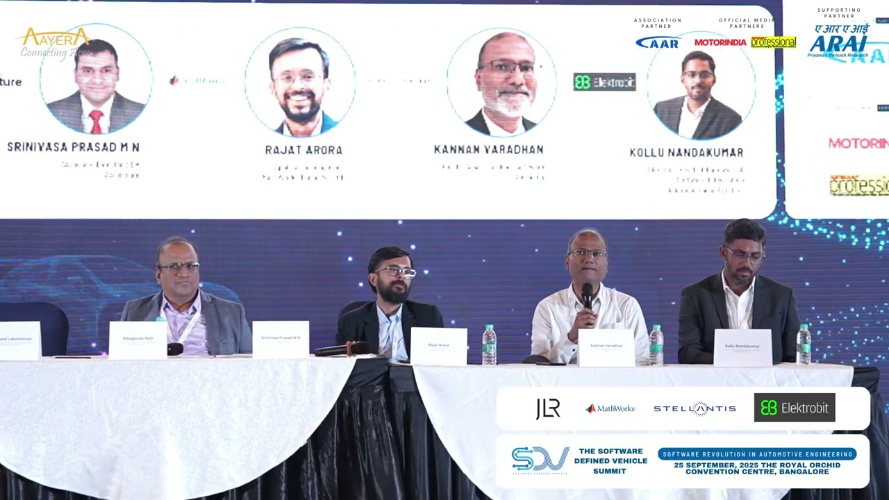 Panel - The Software-Defined Cockpit & UX Evolution | SDV SUMMIT 2025