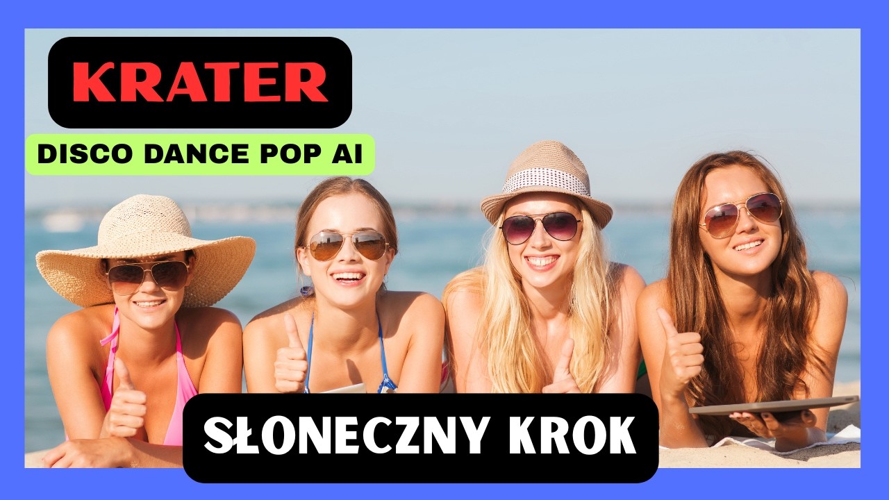Krater Słoneczny krok (Official Video) Disco Dance Pop AI