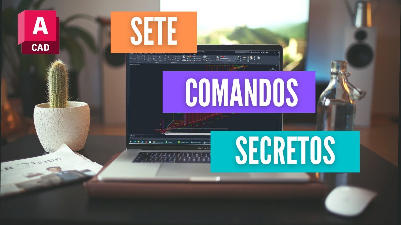 7 Comandos secretos do AutoCAD, para desenhar mais rápido - Curso de AutoCAD