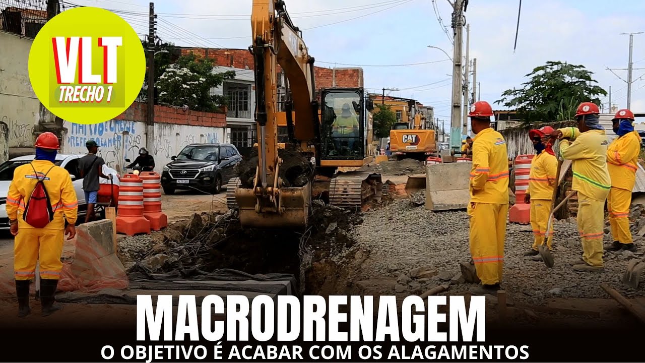 VLT DE SALVADOR - obras de macrodrenagem