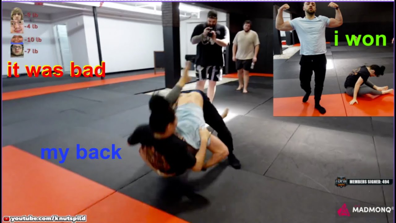 Mizkif Wrestles Julia