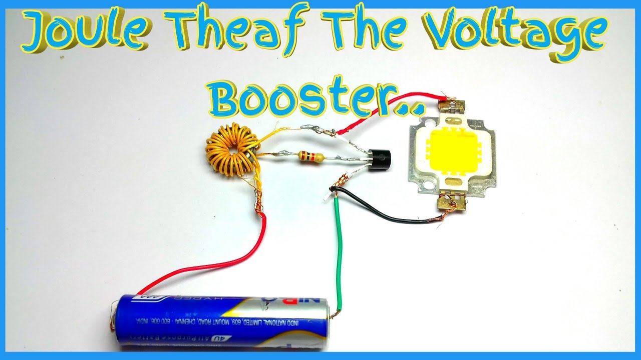 Joule Thief voltage Booster
