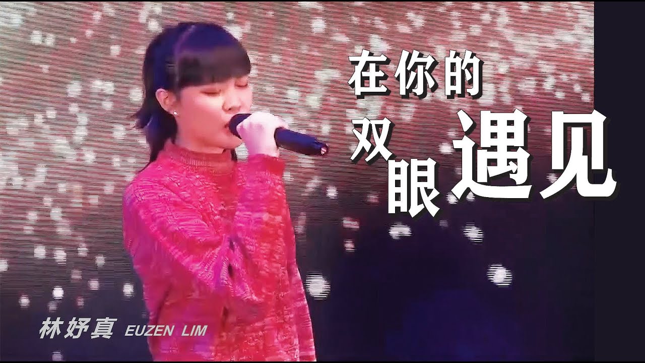在你的双眼遇见 - 袁野夕 Cici Yuan（翻唱 Cover by: 林妤真 Euzen Lim）