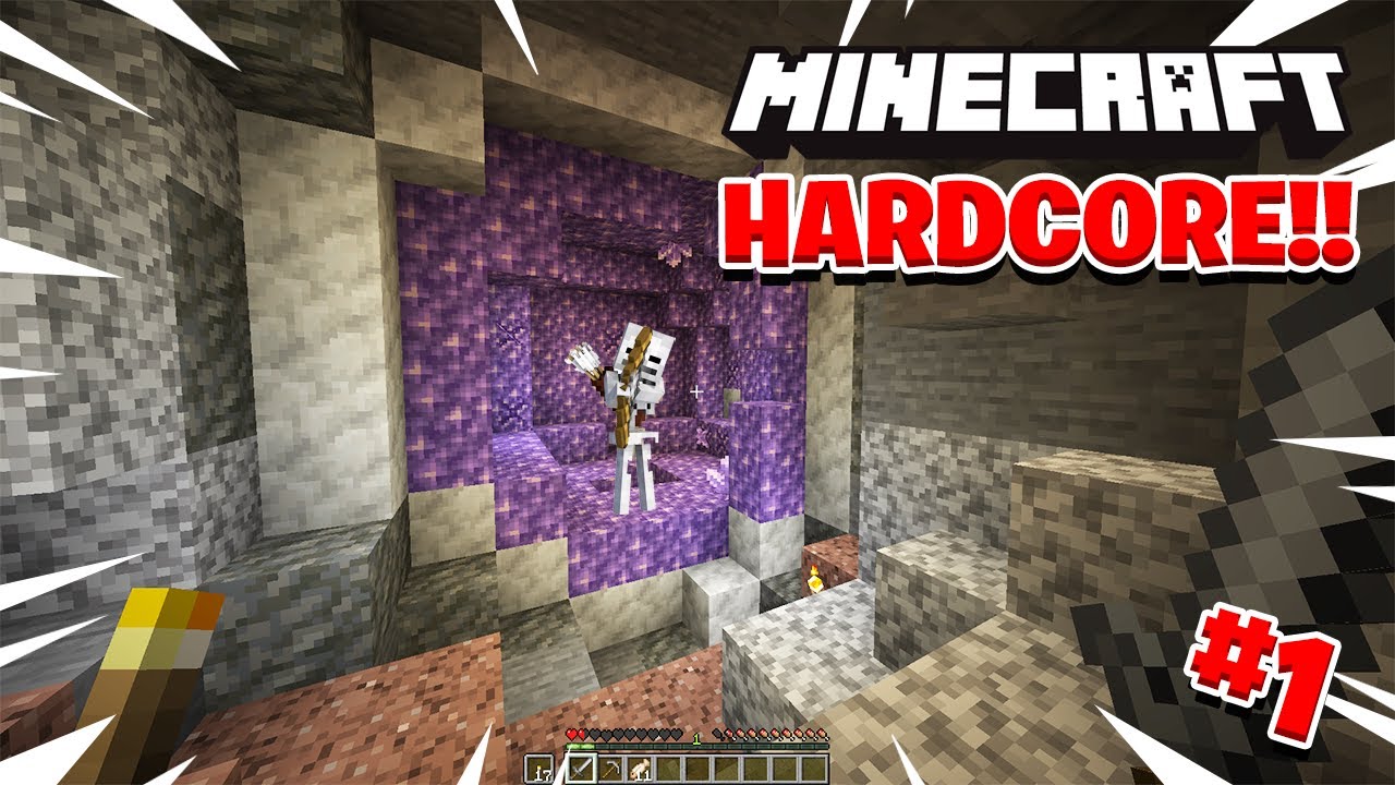 KUN ET LIV! | Hardcore minecraft #1