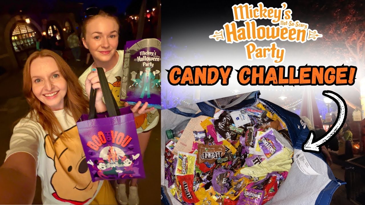 СКОЛЬКО КОНФЕТ мы можем получить на вечеринке «Не такой уж страшный Хэллоуин у Микки 2025»?! Disn...