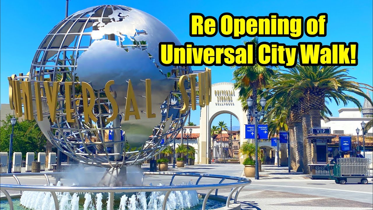Universal City Walk in Hollywood is Open! | Universal Studios | Theme Park Update