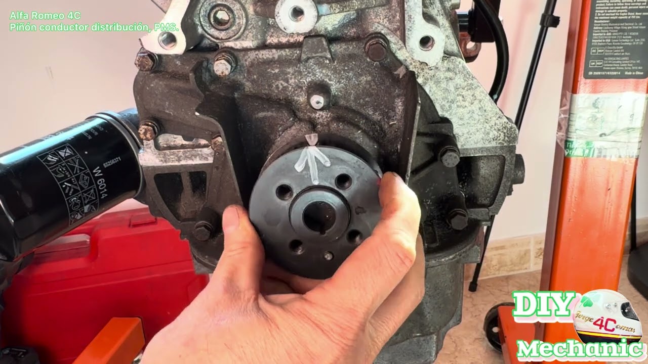 Alfa Romeo 4C Piñón conductor distribución, PMS.