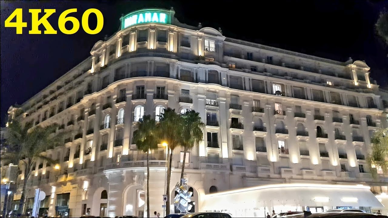 Cote d`Azur - Cannes 2021, 4K/60, walk