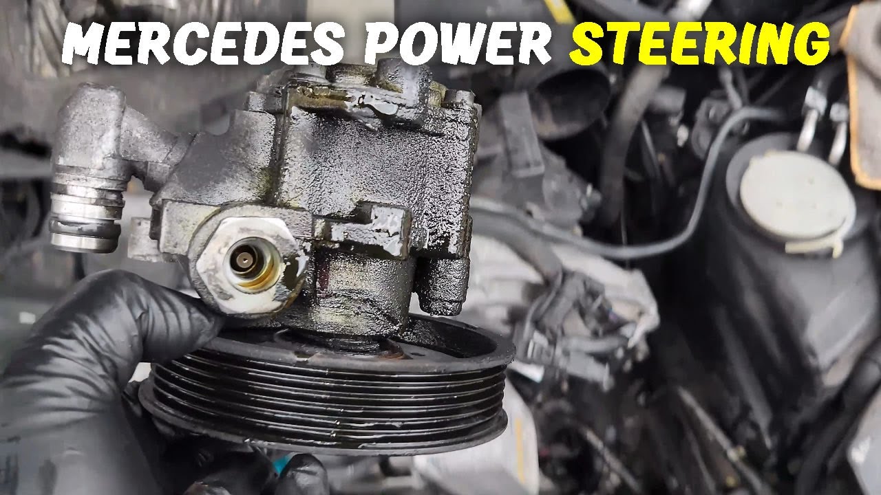 How to Replace the Power Steering Pump on a Mercedes S550 W221 (2007-2013)