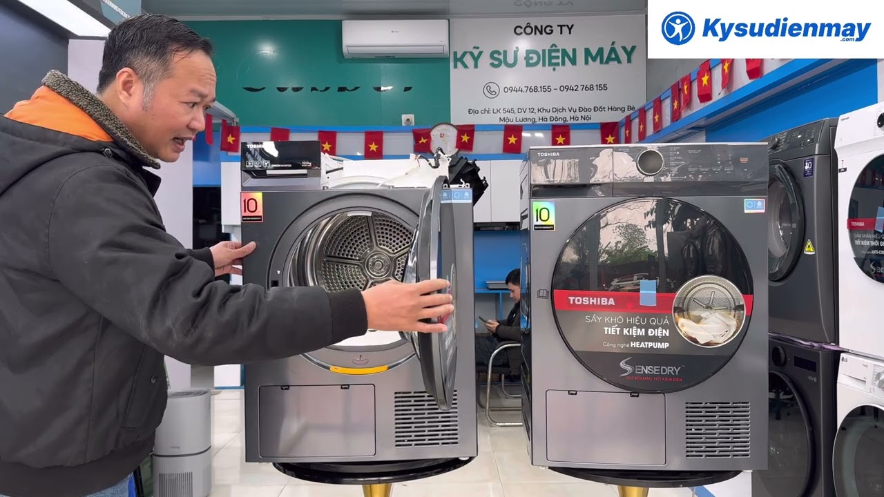 Đánh Giá Máy Sấy Bơm Nhiệt Toshiba: Giá Rẻ Nhưng Có Thực Sự Tốt?