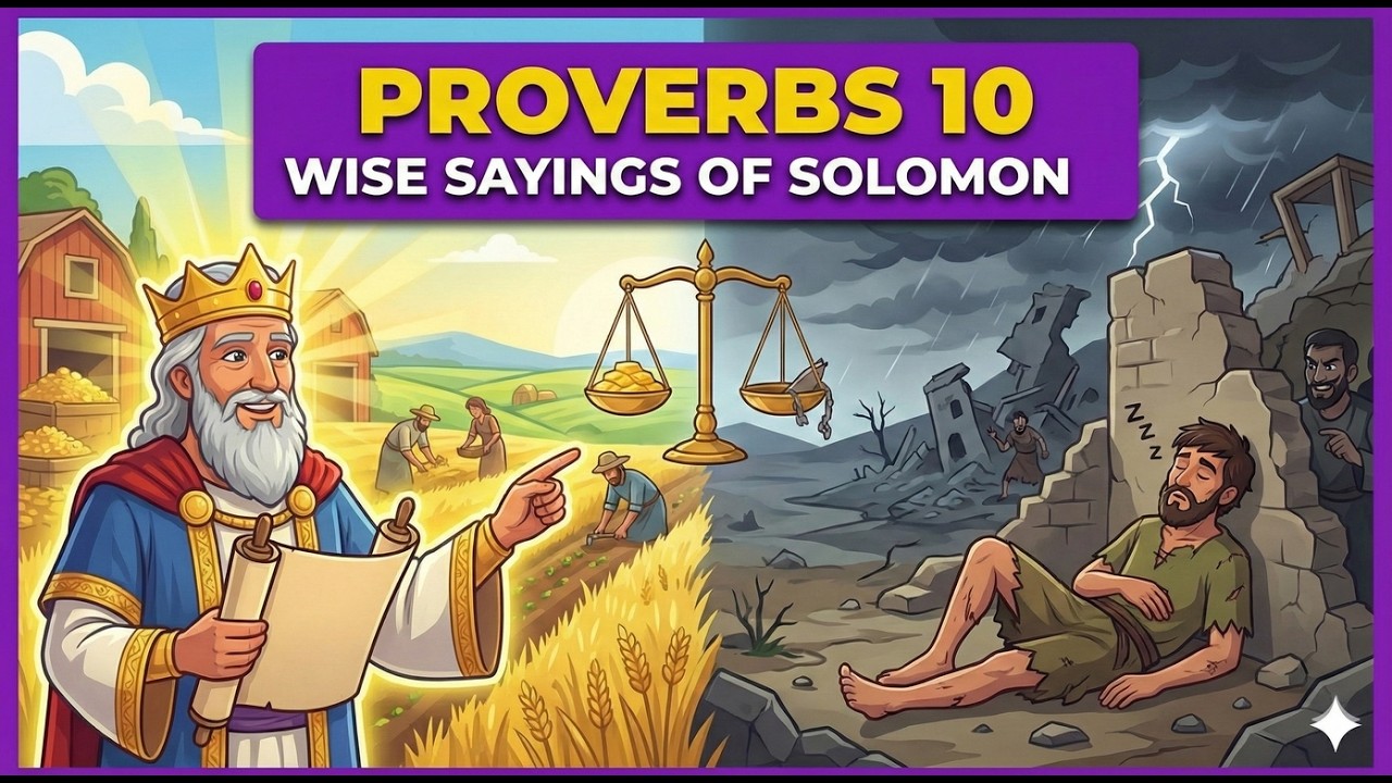 Proverbs 10: Wise Sayings of Solomon