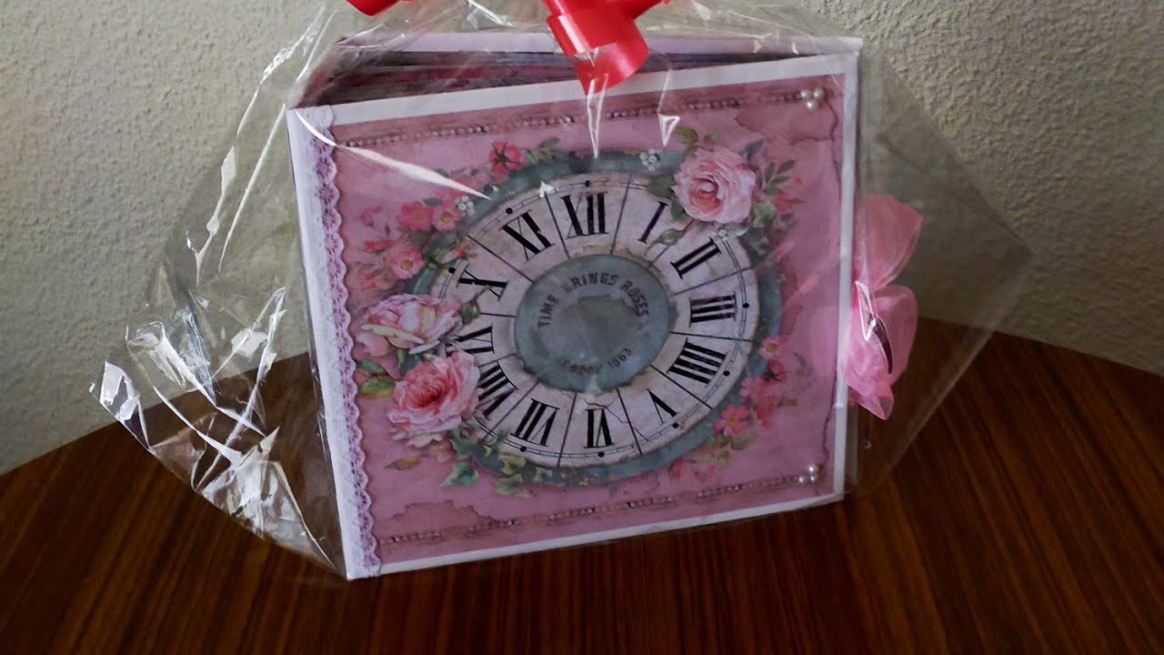 💌 ÁLBUM VINTAGE CON ENCUADERNACIÓN DE ESPINA ❤️ PASO A PASO 💌