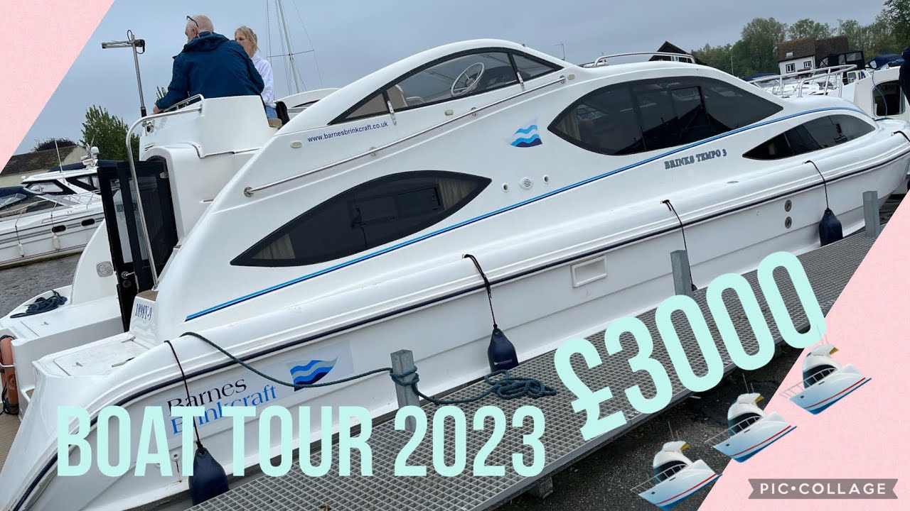 Brinks tempo 3 boat tour Norfolk broads