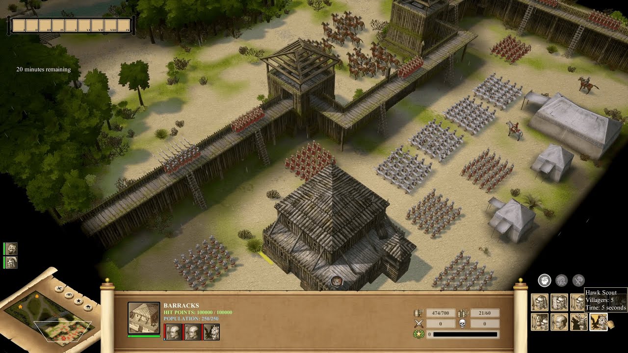 Praetorians HD Remaster - Of All The Gallic Tribes (0 Losses Challenge)