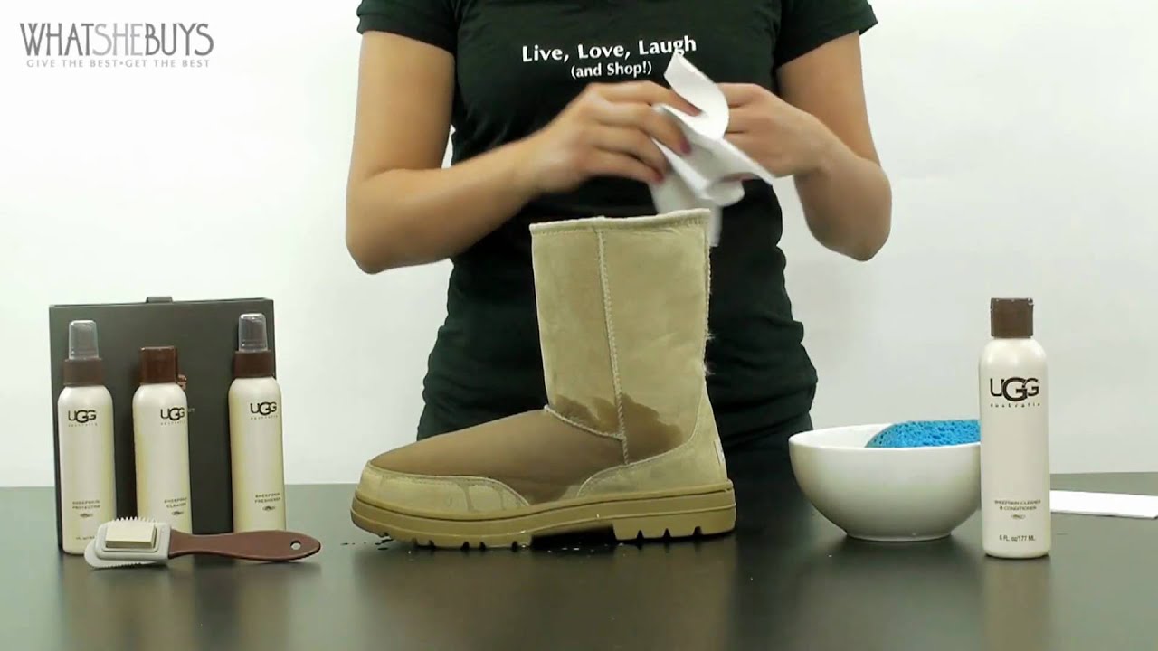 Как ухаживать за обувью UGG из овчины