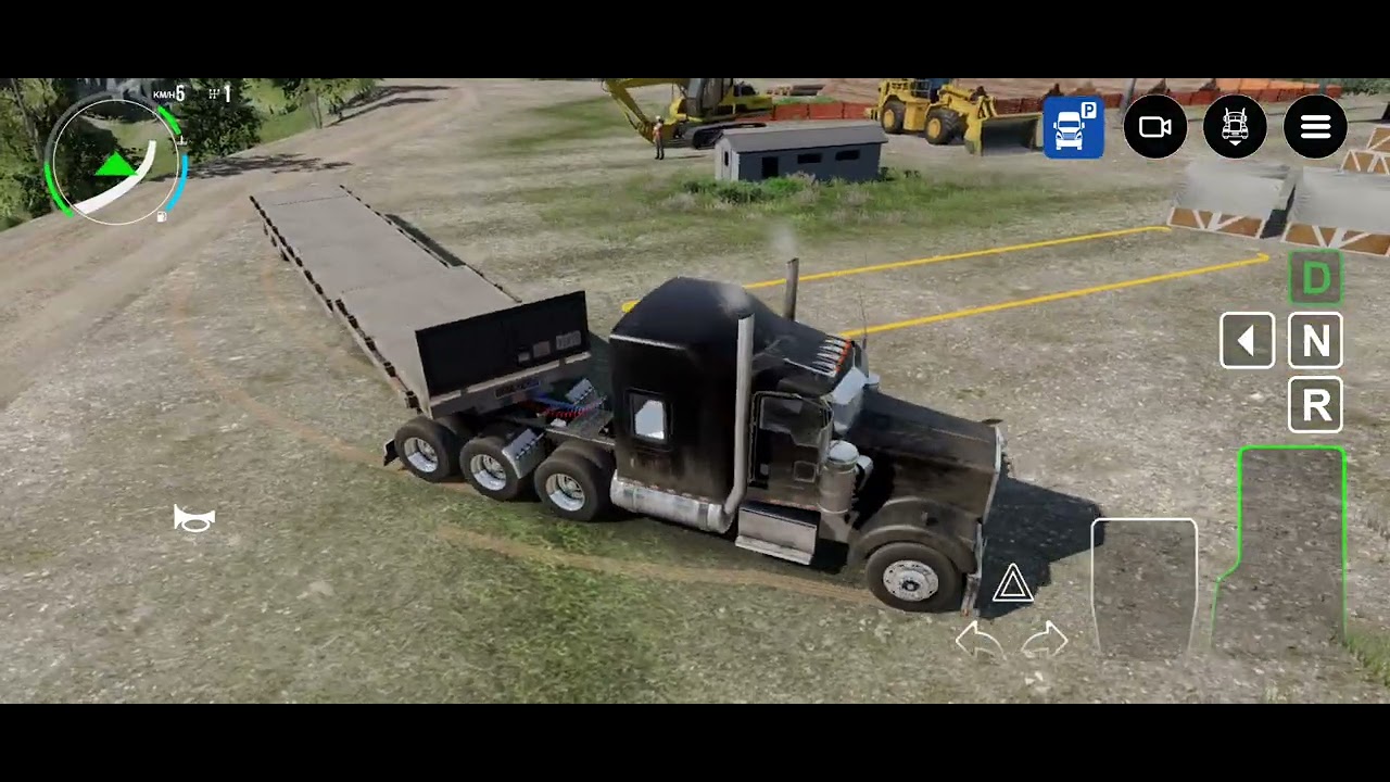 Kenworth W900 The first test. 