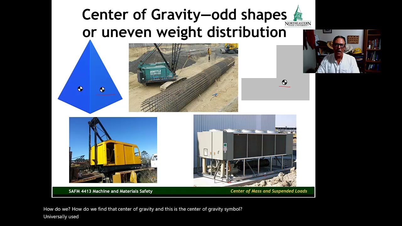 (1) Introduction to Center of Gravity and Rigging