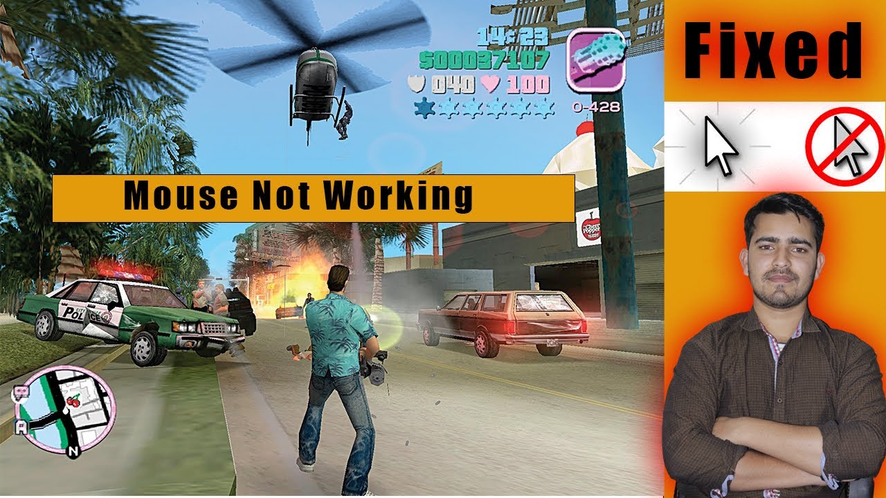 How to fix - Mouse not Working problem in GTA Vice City PC Game 2023 |mouse not working windows 10 |