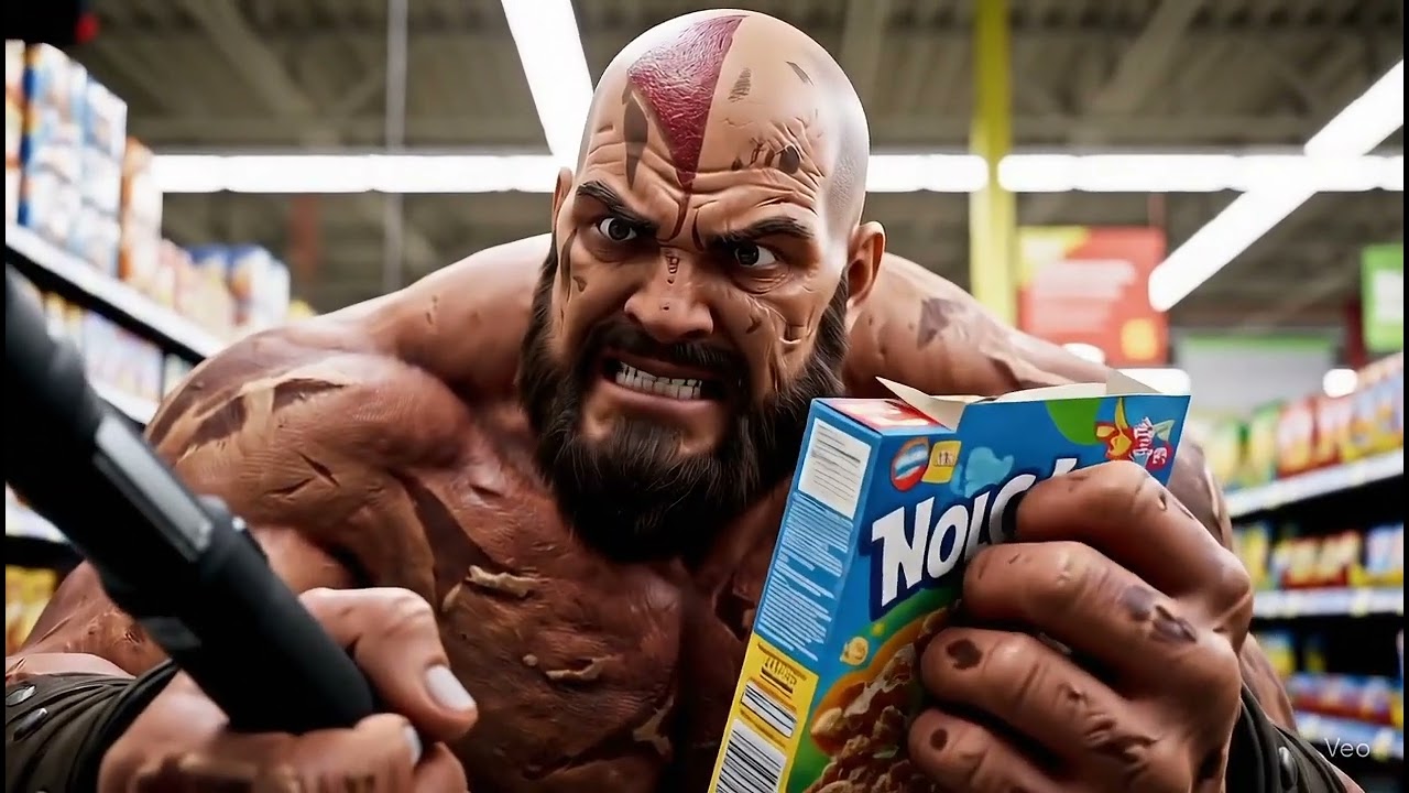 POV: Kratos in the City! (When the God of War Goes Urban!) 😂