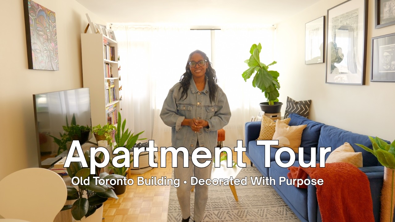 Why She Chose an Older Toronto Apartment Over a Modern Condo – FULL TOUR