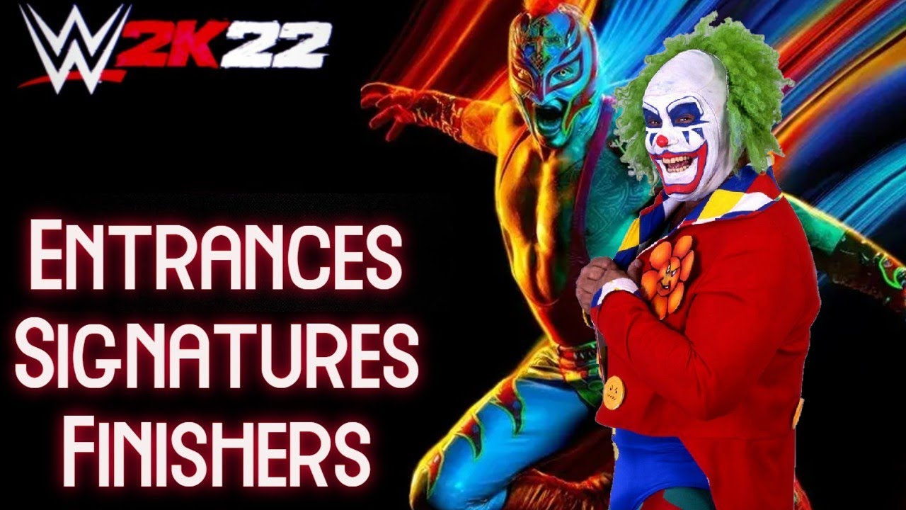 WWE 2K22 Entrances/Signatures/Finishers: DLC Doink The Clown