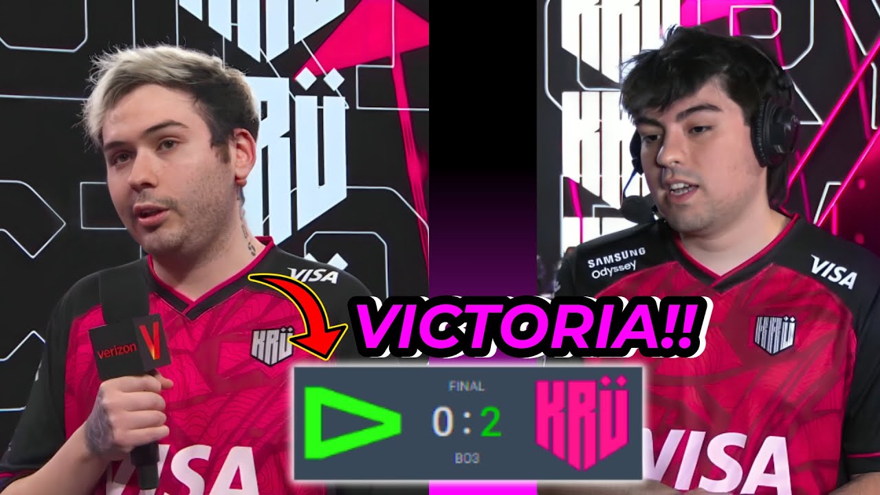 PALABRAS DE KEZNIT y MELSER tras DERROTAR a LOUD y AVANZAR en el KICK OFF