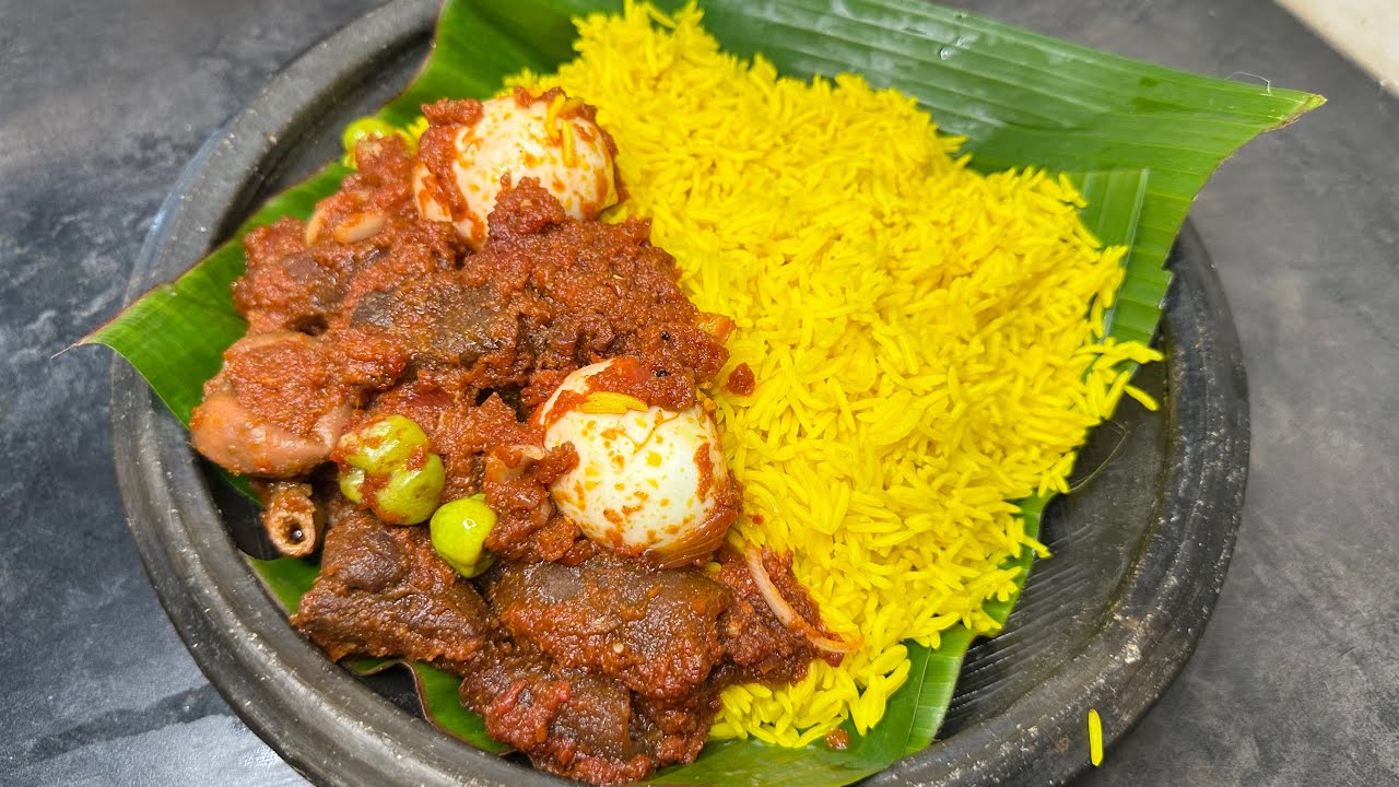 How To Make Assorted Meat Stew With Yellow Rice | This Stew is So Flavoured & Delicious🇬🇭