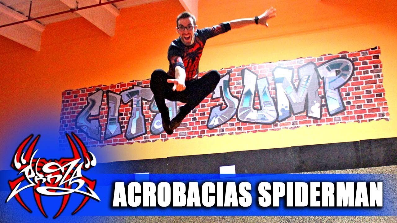 Practicando Acrobacias de SPIDERMAN