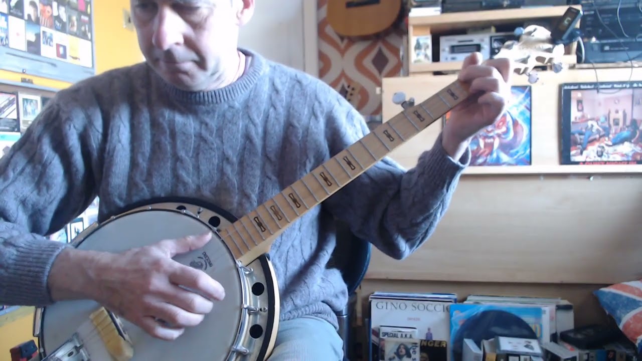 clawhammer 9 to 5 strum banjo