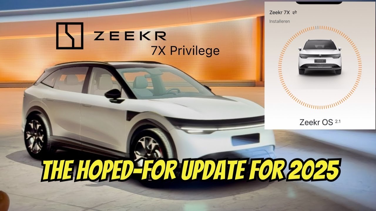 Zeekr 7X just became a completely different car