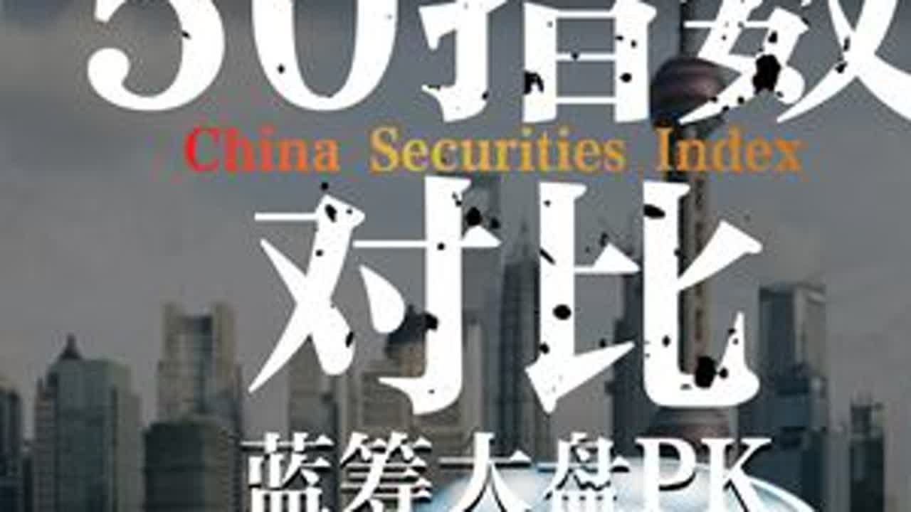 上证50、中证A50、MSCI中国A50选哪个？ #上证50 #漂亮50