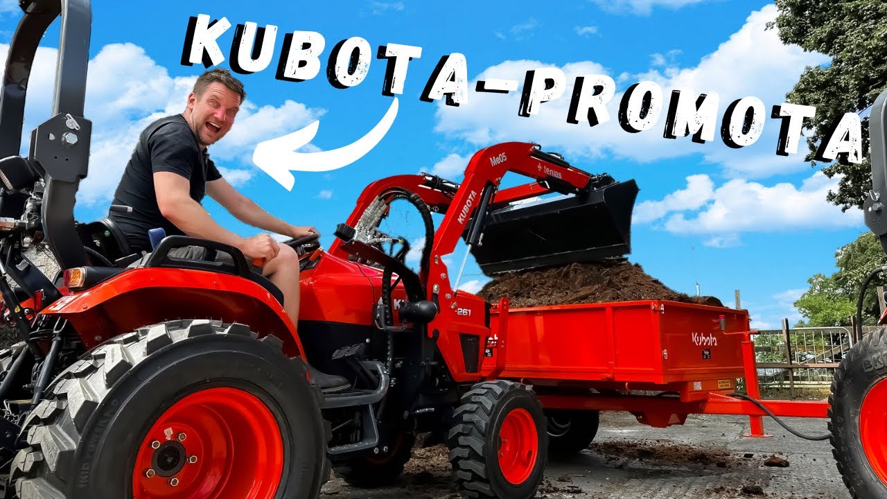 Почему все говорят о новых компактных тракторах Kubota EK1 261?