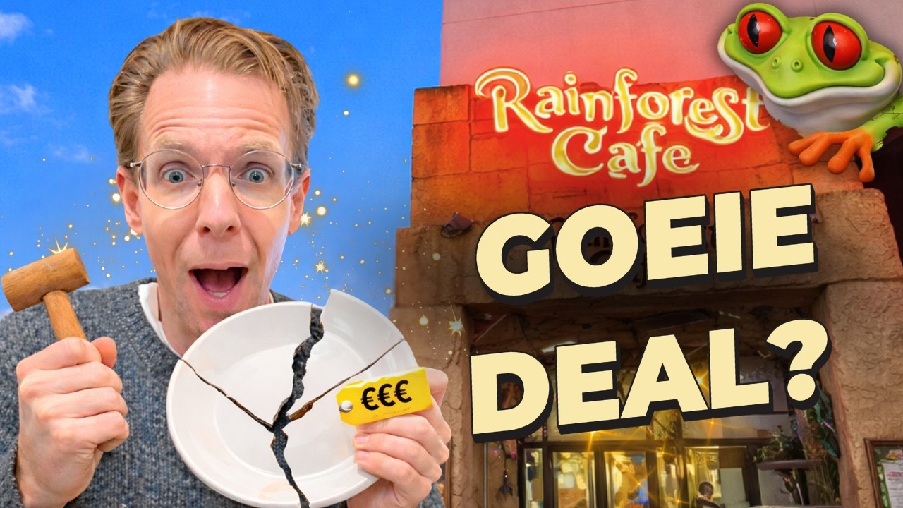 Rainforest Café In Disney Village: Een Goeie Deal?!