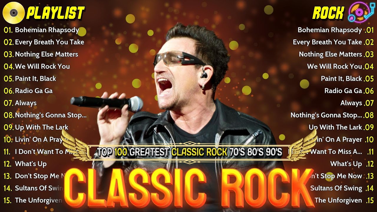 Classic Rock Songs 70s 80s 90s | Classic Rock Playlist 70s And 80s | Rock Mix