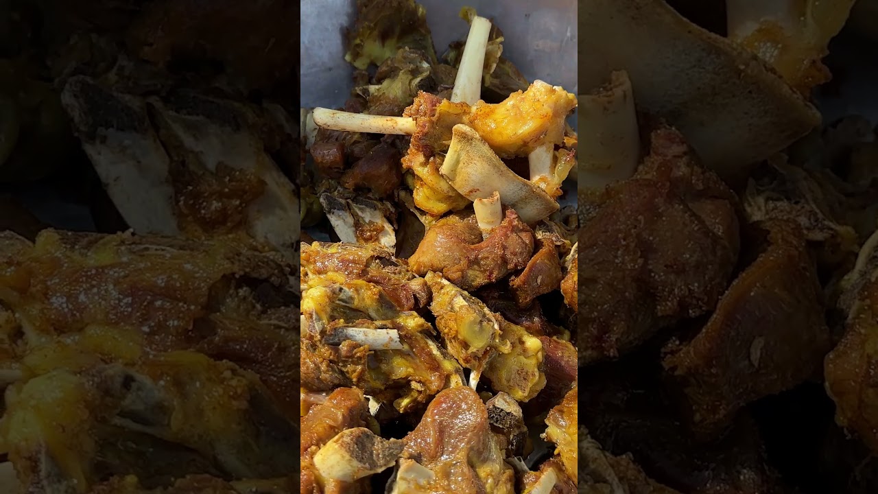 Mutton Steam Preparation for Wedding Guest in Deep Desert | Delicious Mutton Steam for Mutton Lovers