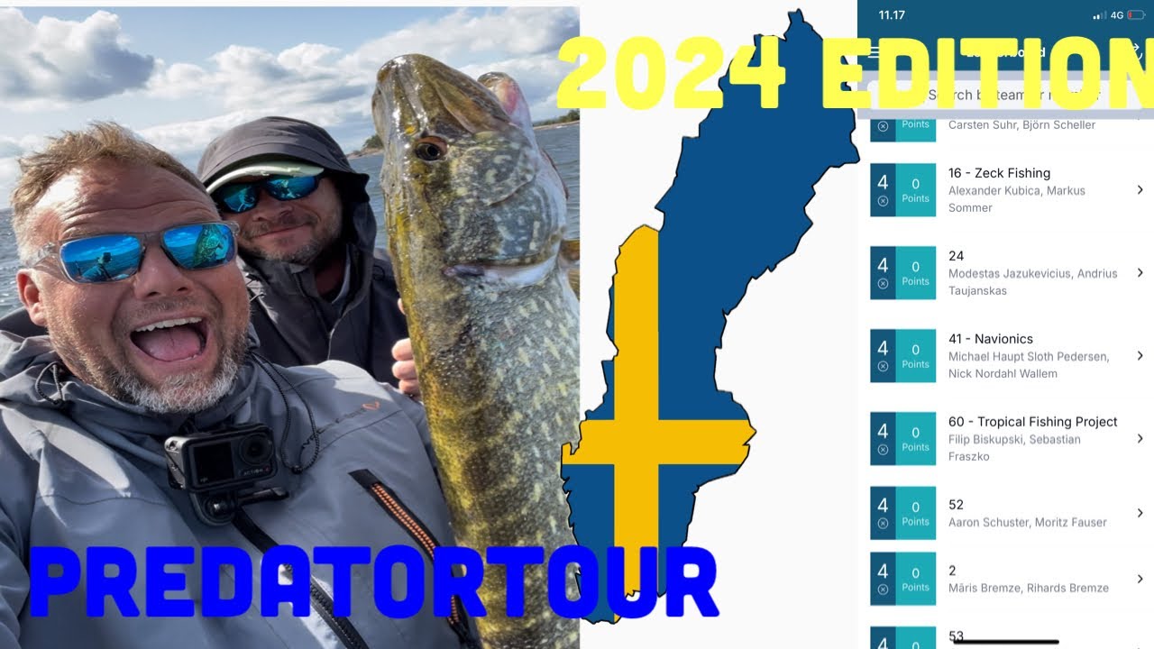 Sweden Fishing Tour 2024 || Predator Tour  2024 | 🎉 Predator : Unforgettable Fishing ✈️