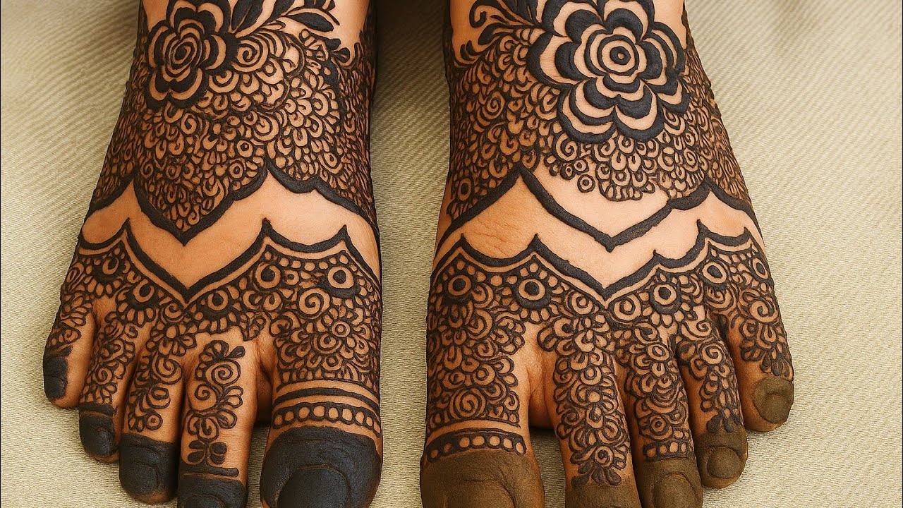 #Dubai stylish mehndi feet 👣design|easy simple design|for new beginnings|Sumaiya Hina artist|👣🌿🌿