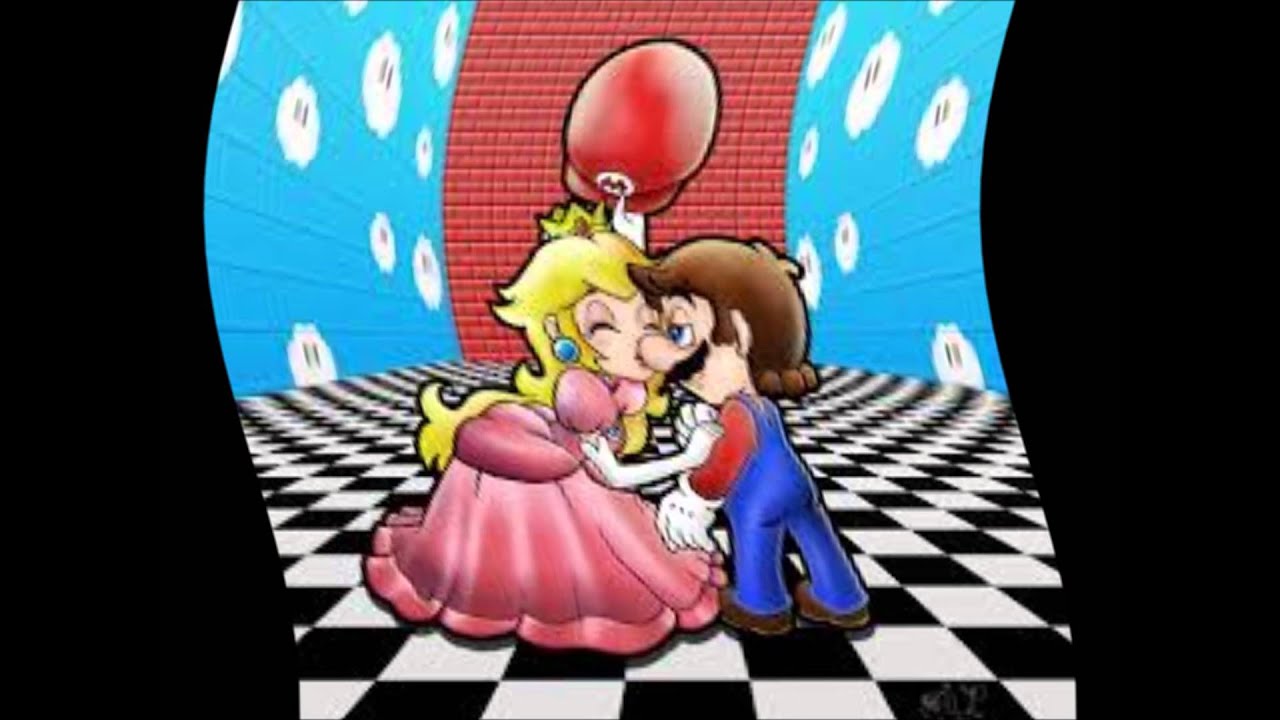 mario and peach s wedding