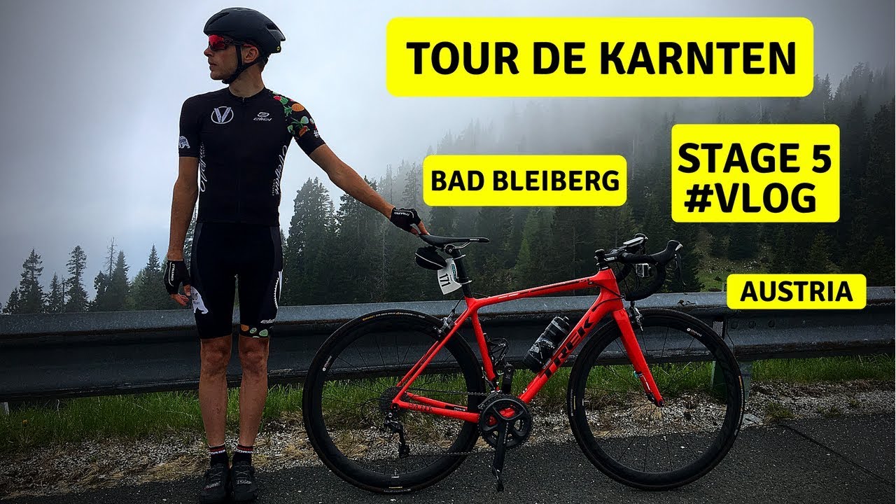 Велогонка Tour de Karnten | Bad Bleiberg | 5 Stage | Cycling Race with Telemetry | VLOG