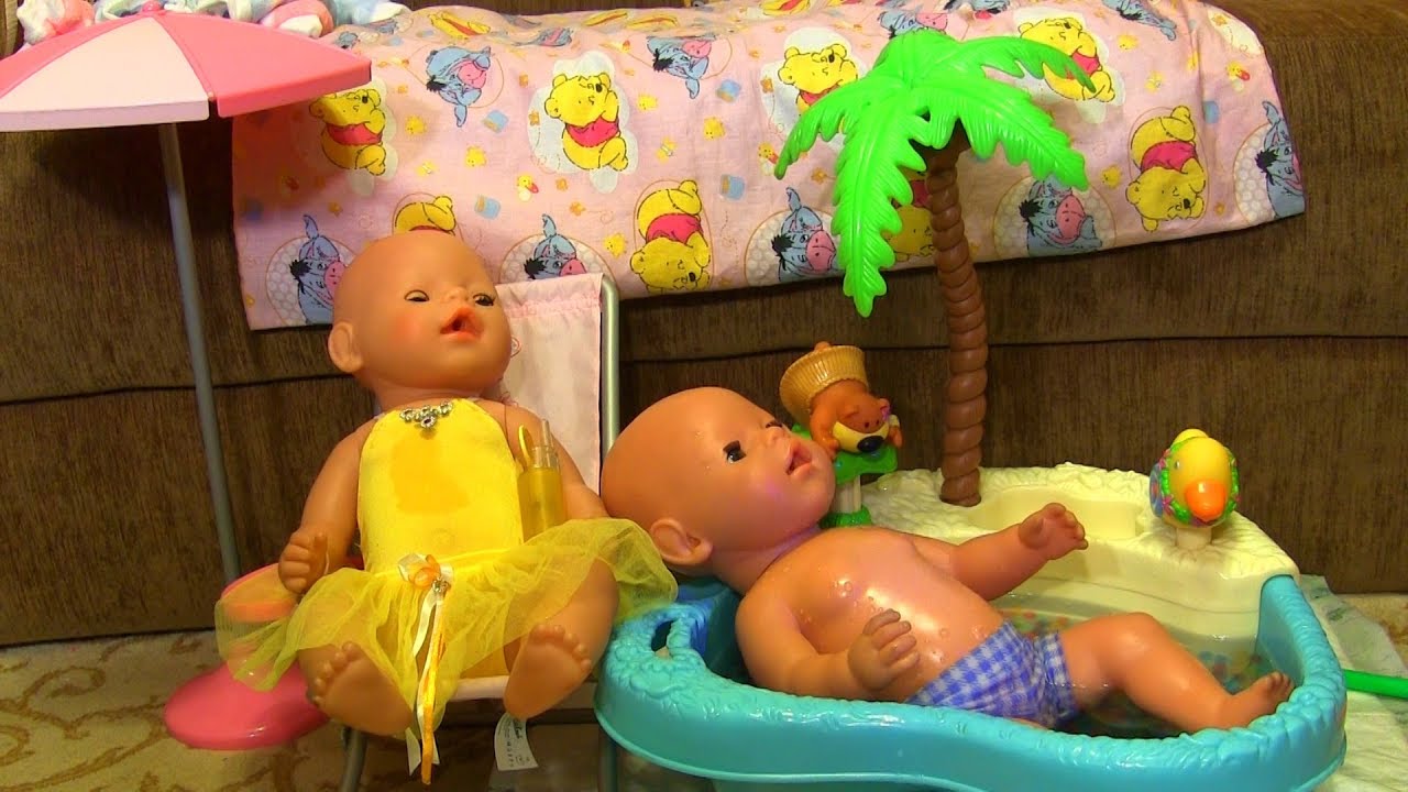 👶🛁👶День с Беби Бонами Тёмой и Лизой! Часть 4 - Фотосессия и водные процедуры. Видео для детей!