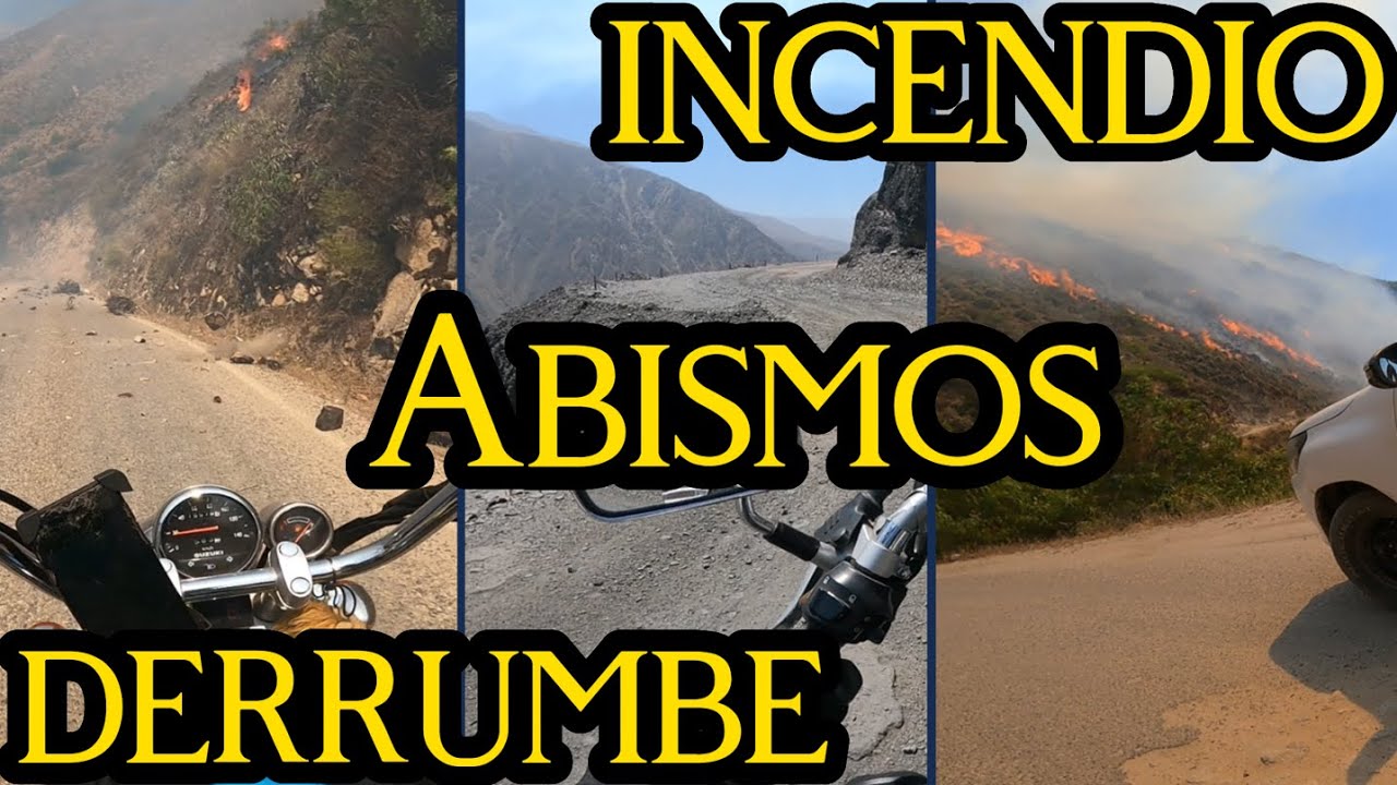 SIHUAS(Ancash).ATRAVIESO sin saber un DERRUMBE y casi MUERO😥lGZ150