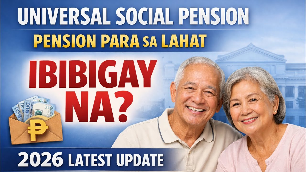 ✅ATTENTION SENIORS UNIVERSAL SOCIAL PENSION PENSION PARA SALAHAT ALAMIN ANG PINAKALATEST UPDATE
