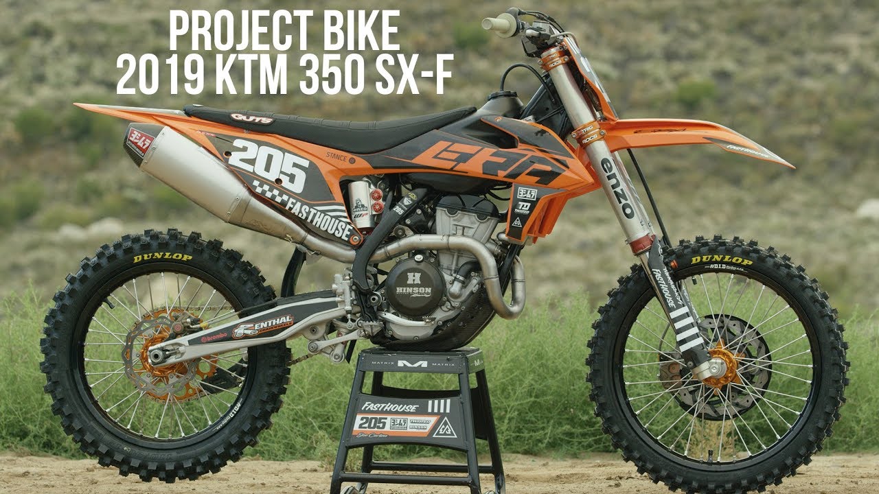 Project Bike - 2019 KTM 350 SX-F | WP Kit Suspension, Custom ECU, and More...