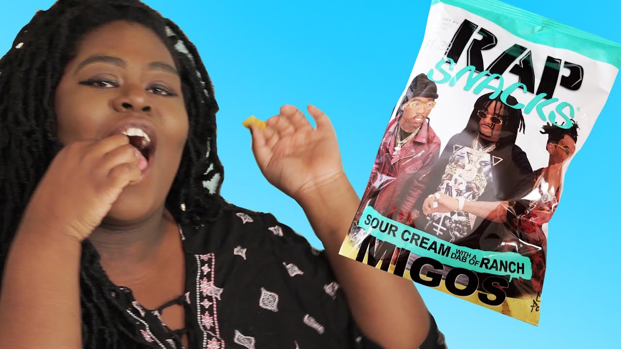 Rap Fans Try Rapper Inspired Chips