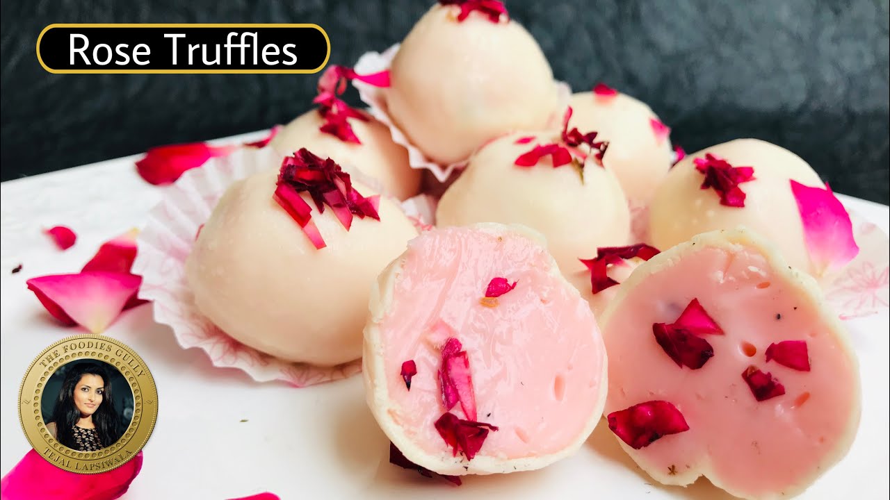 Rose Chocolate Truffles | Rose Day Special | Valentine’s Gift | Boyfriend Gift Ideas