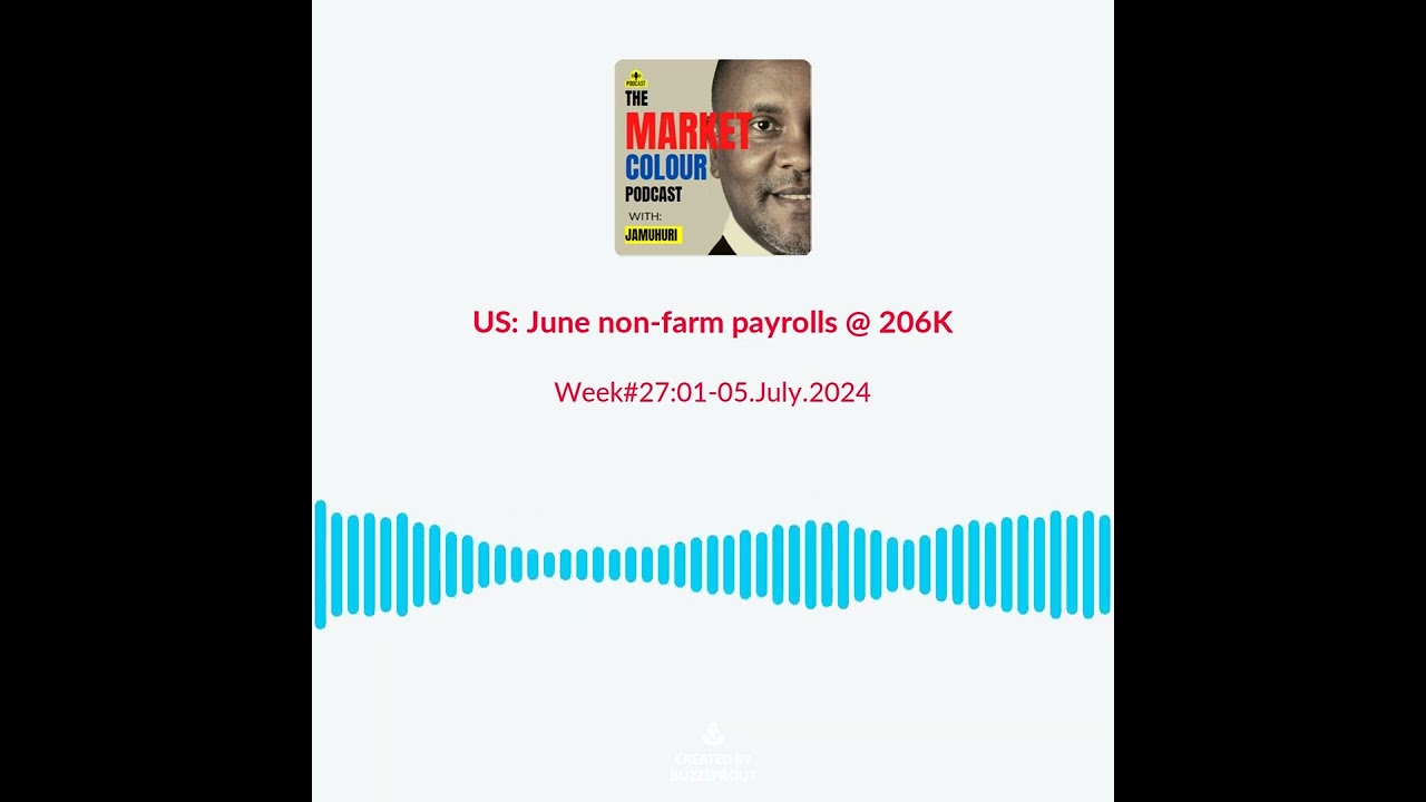 US: Nonfarm payrolls increased by 206,000 new jobs in the month of June.