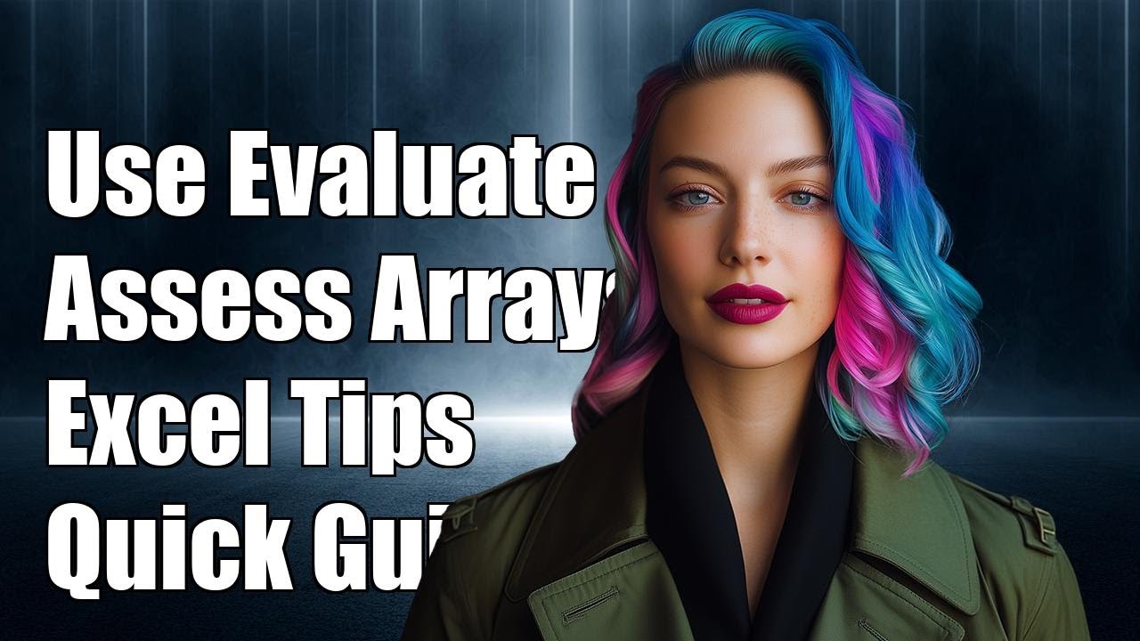 How to Use the Evaluate Method to Assess Array Formulas in Excel