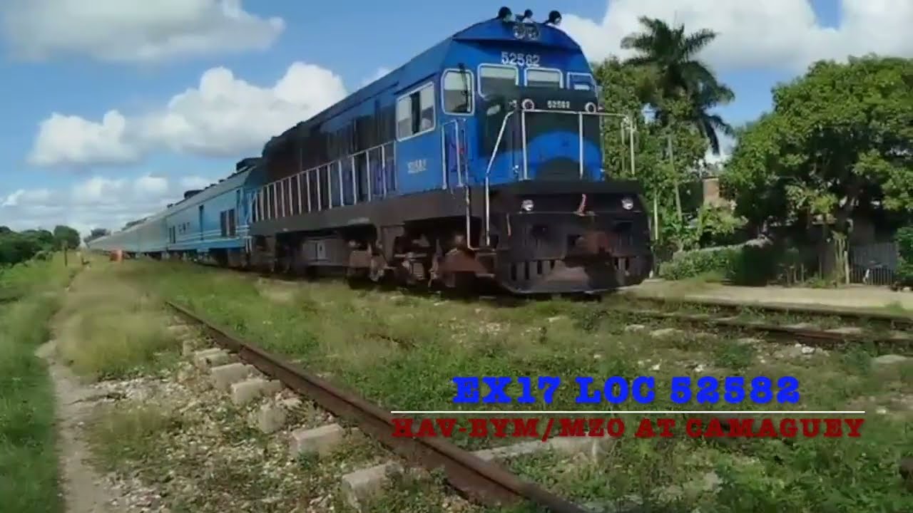 Eastbound & Westbound nationals through Camaguey!Loc 52552/30/78/54/29/82 & 312048!!Dec 2025!!!