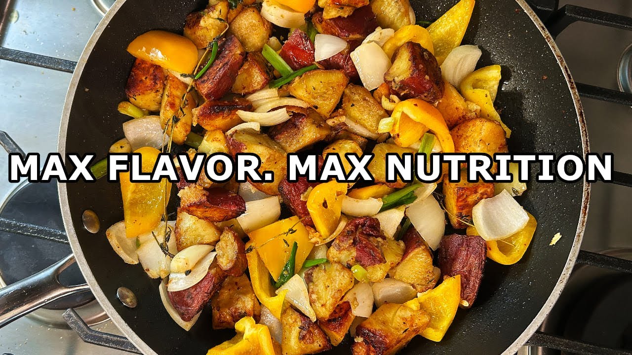 Quick and Easy Sweet Potato Breakfast Hash