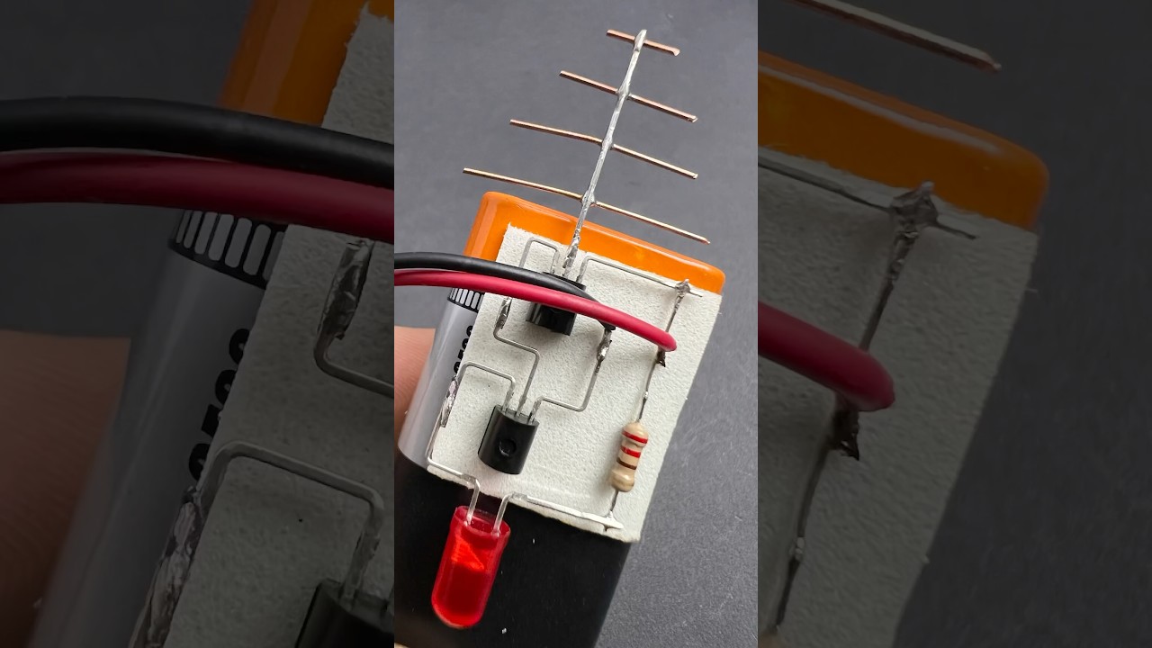 Amazing Idea | Find AC Current As Magically   #experiment #electronics #shorts